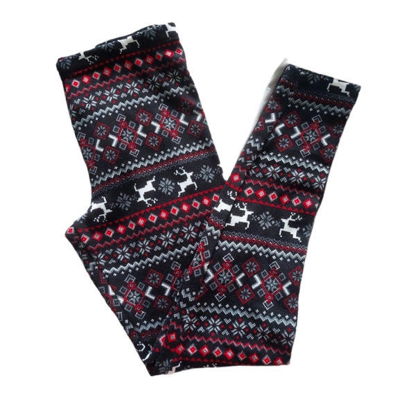 🍓2 for $30🍓 Faded Glory Christmas legging - Picture 1 of 2